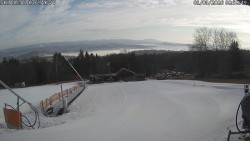 Spodní část sjezdovky