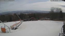 Spodní část sjezdovky