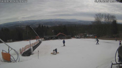 Spodní část sjezdovky