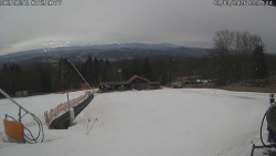 Spodní část sjezdovky