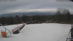 Spodní část sjezdovky