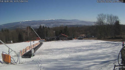 Spodní část sjezdovky