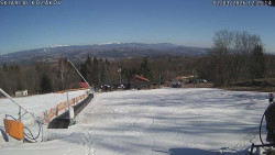 Spodní část sjezdovky