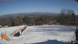 Spodní část sjezdovky