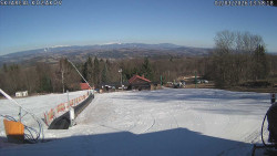 Spodní část sjezdovky