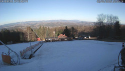 Spodní část sjezdovky