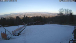 Spodní část sjezdovky