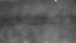 Spodní část sjezdovky