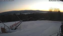 Spodní část sjezdovky