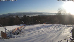 Spodní část sjezdovky