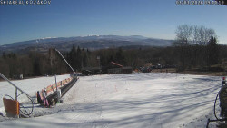 Spodní část sjezdovky