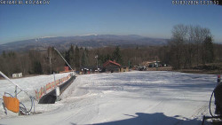 Spodní část sjezdovky