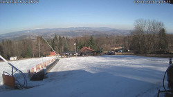 Spodní část sjezdovky