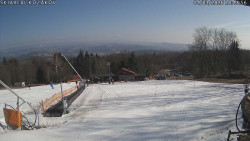 Spodní část sjezdovky