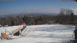 Spodní část sjezdovky