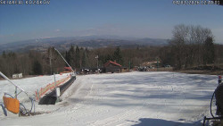 Spodní část sjezdovky