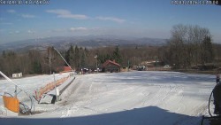 Spodní část sjezdovky