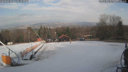 Spodní část sjezdovky