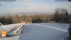 Spodní část sjezdovky