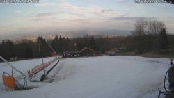 Spodní část sjezdovky