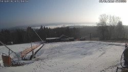 Spodní část sjezdovky