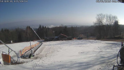 Spodní část sjezdovky