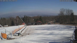 Spodní část sjezdovky