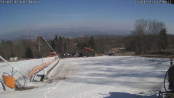 Spodní část sjezdovky