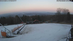 Spodní část sjezdovky