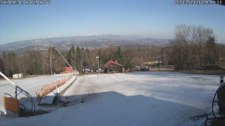 Spodní část sjezdovky