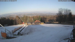 Spodní část sjezdovky