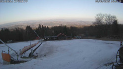 Spodní část sjezdovky