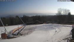 Spodní část sjezdovky