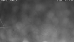 Spodní část sjezdovky