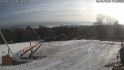 Spodní část sjezdovky