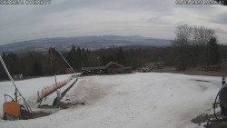 Spodní část sjezdovky