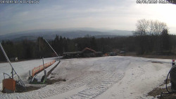 Spodní část sjezdovky