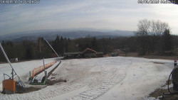 Spodní část sjezdovky