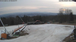 Spodní část sjezdovky