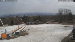 Spodní část sjezdovky