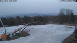 Spodní část sjezdovky