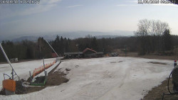 Spodní část sjezdovky