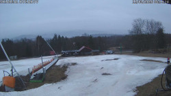 Spodní část sjezdovky