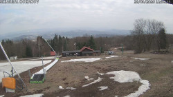 Spodní část sjezdovky