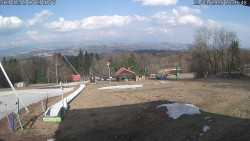 Spodní část sjezdovky