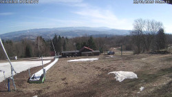 Spodní část sjezdovky