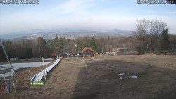 Spodní část sjezdovky