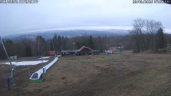 Spodní část sjezdovky