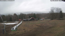 Spodní část sjezdovky