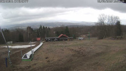 Spodní část sjezdovky